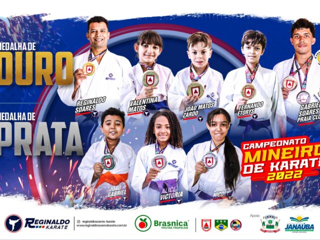 KARATEKAS DE JANAUBA CONVOCADOS PARA SELEÇÃO MINEIRA DE KARATE 2022.   